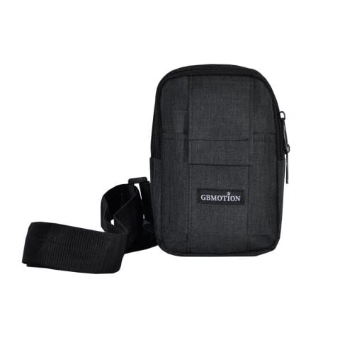 Tek Omuz Askılı Çapraz Göğüs ve Sırt Çantası Siyah Küçük Boy