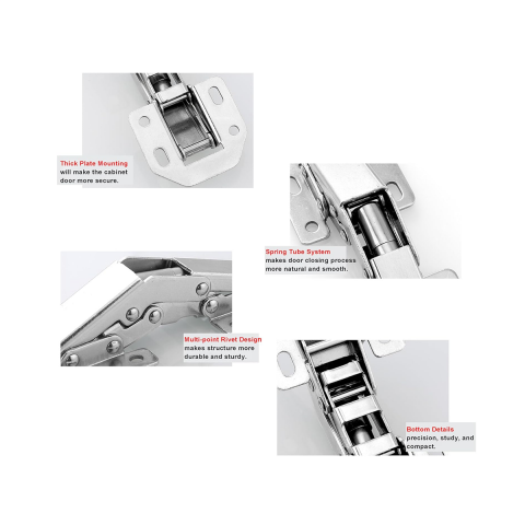 Tas Deliksiz Mobilya Dolap Menteşesi