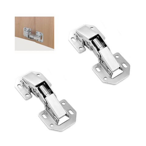 2 Adet Tas Deliksiz Mobilya Dolap Menteşesi