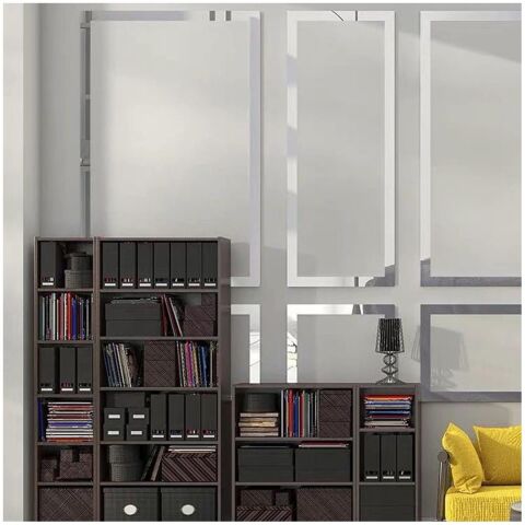 15 mm x 2800 mm Gümüş Sibu Aynalı Pleksi Şerit Mobilya Süsü