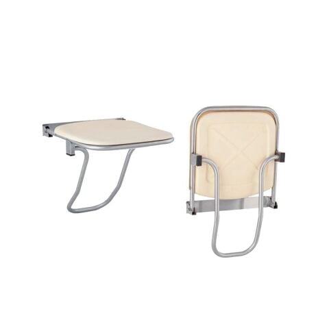 Tema Paslanmaz Engelli Banyo Duş Oturağı Katlanır Plastik Oturaklı