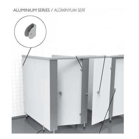 Tempo Islak Hacim 18 mm Kabin Alüminyum U Bağlantı