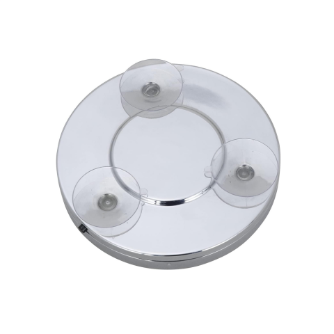 Wenko Ayaklı Vantuzlu Montaj Led Makyaj Aynası 3X Zoom Krom