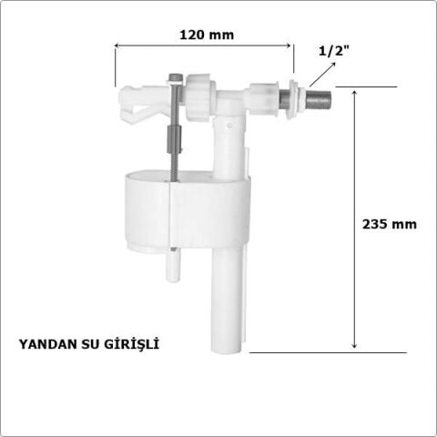 Tema Siamp İç Takım 93-Y Handy Flatör 1/2 Yandan Girişli