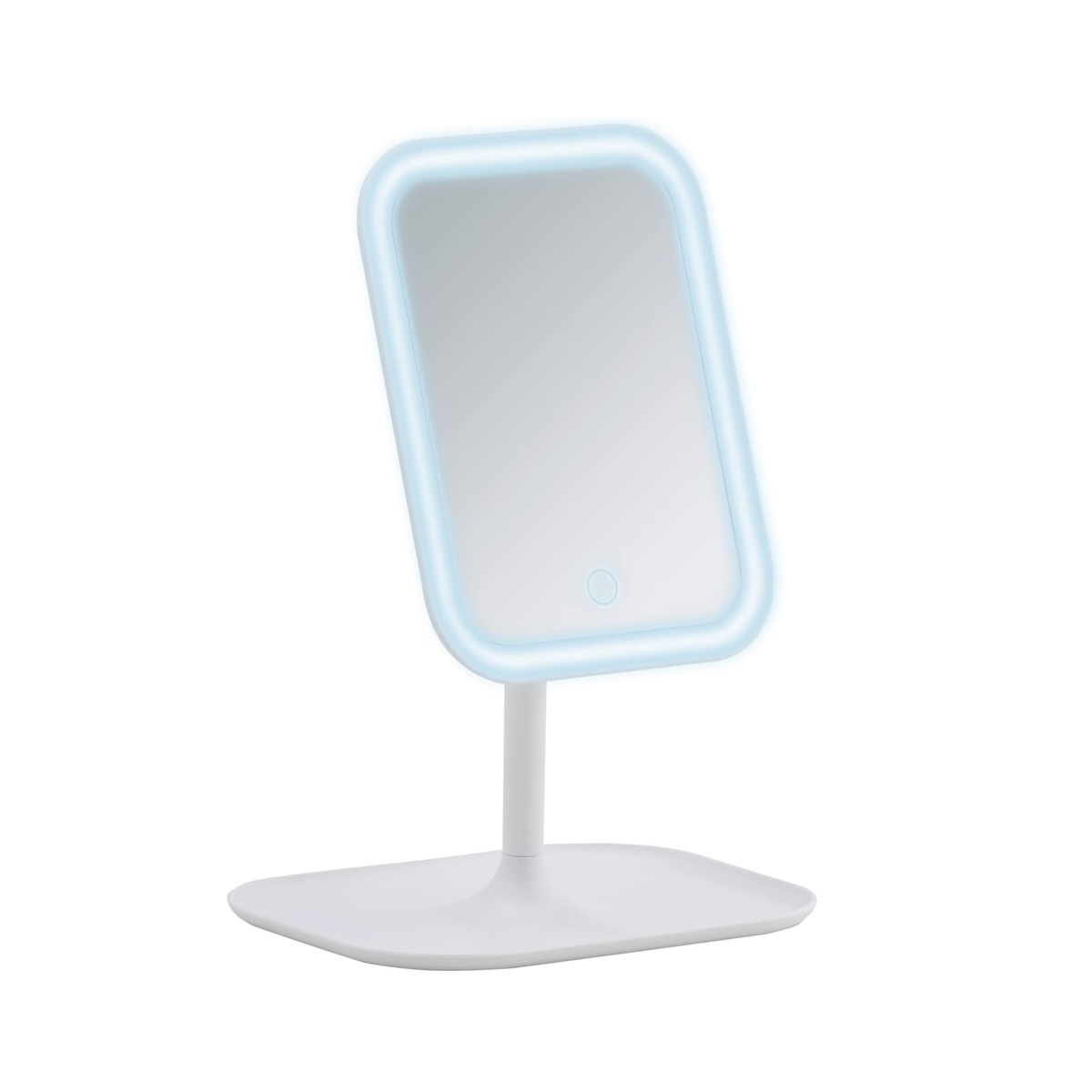 Wenko Ayaklı Masa Üstü Led Makyaj Aynası Beyaz
