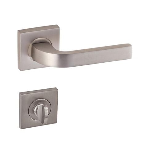 Doğanlar Tutku Lüx Kare Rozetli Kapı Kolu Saten Wc