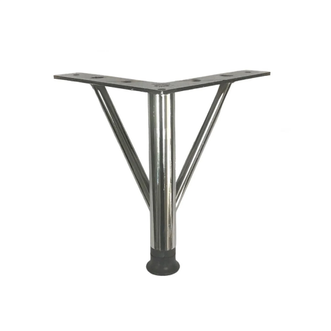 Firkete Ayak Metal 25 cm Krom Mobilya Koltuk Ayağı