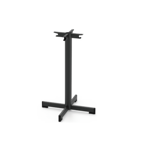 Tempo Bistro Masa Ayağı Siyah Metal 71 cm