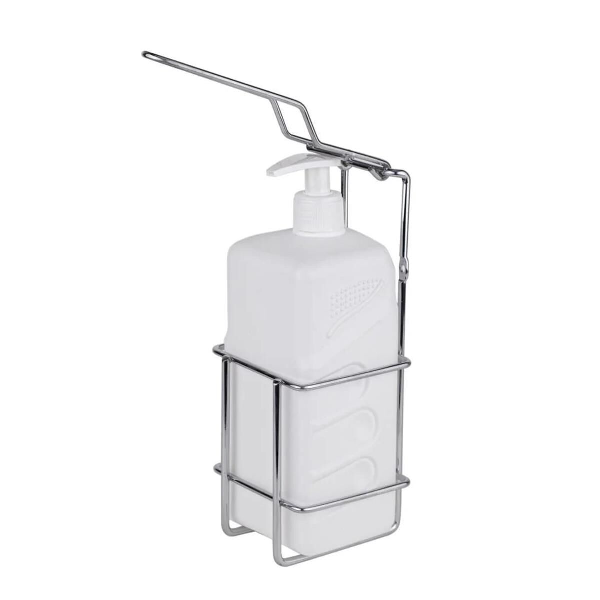 Dezenfektan Aparatı Çelik ve 1 Lt Şişe Krom Eg-301