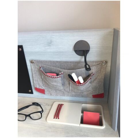 Çalışma Masası için Masa Üstü Usb Şarj Cihazı Siyah Adaptörsüz