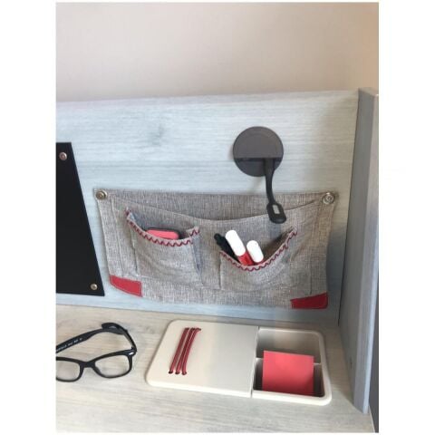 Çalışma Masası için Masa Üstü Usb Şarj Cihazı Siyah Adaptörsüz