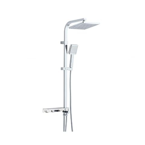 Tema Banyo Rain Hill Tetra Tepe Duş Takımı Seti 53136 Krom