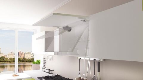 Hands Lift Ayarlı Frenli Kalkar Kapak Makası Piston Soft