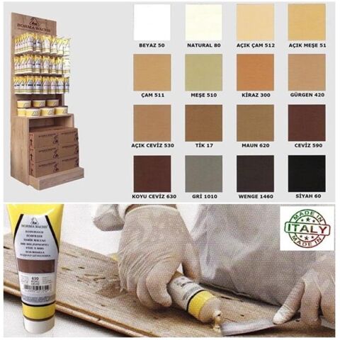 Borma Wachs Beyaz 200 gr Ahşap Mobilya Tamir Dolgu Macunu