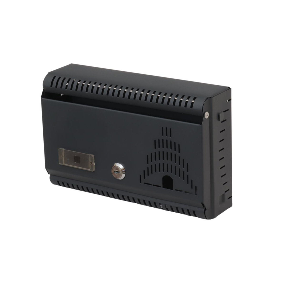 Akşan Metal Yatay İlan Posta Kutusu Antrasit