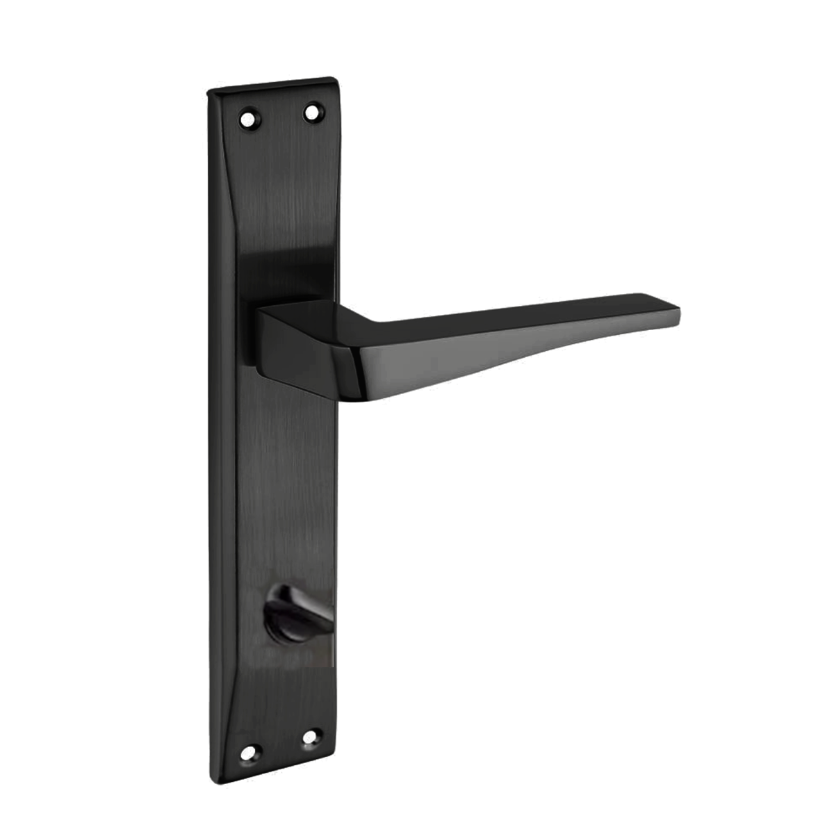 Hira Yasmin Bilge Mat Siyah Kapı Kolu Alüminyum Wc