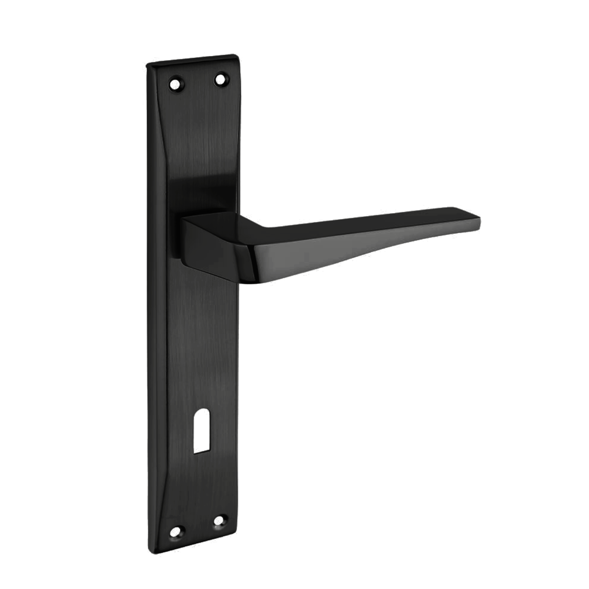 Hira Yasmin Bilge Mat Siyah Kapı Kolu Alüminyum Oda