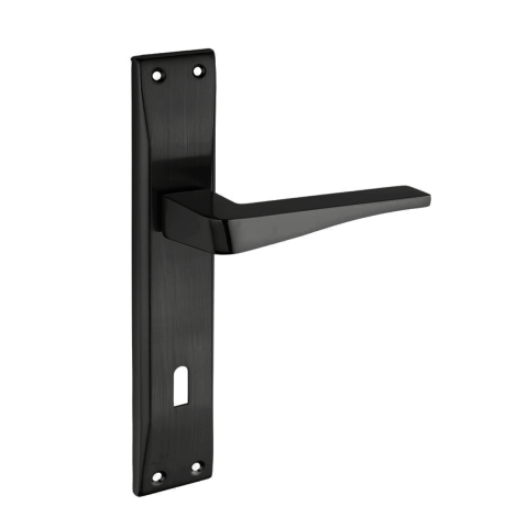 Hira Yasmin Bilge Mat Siyah Kapı Kolu Alüminyum Oda