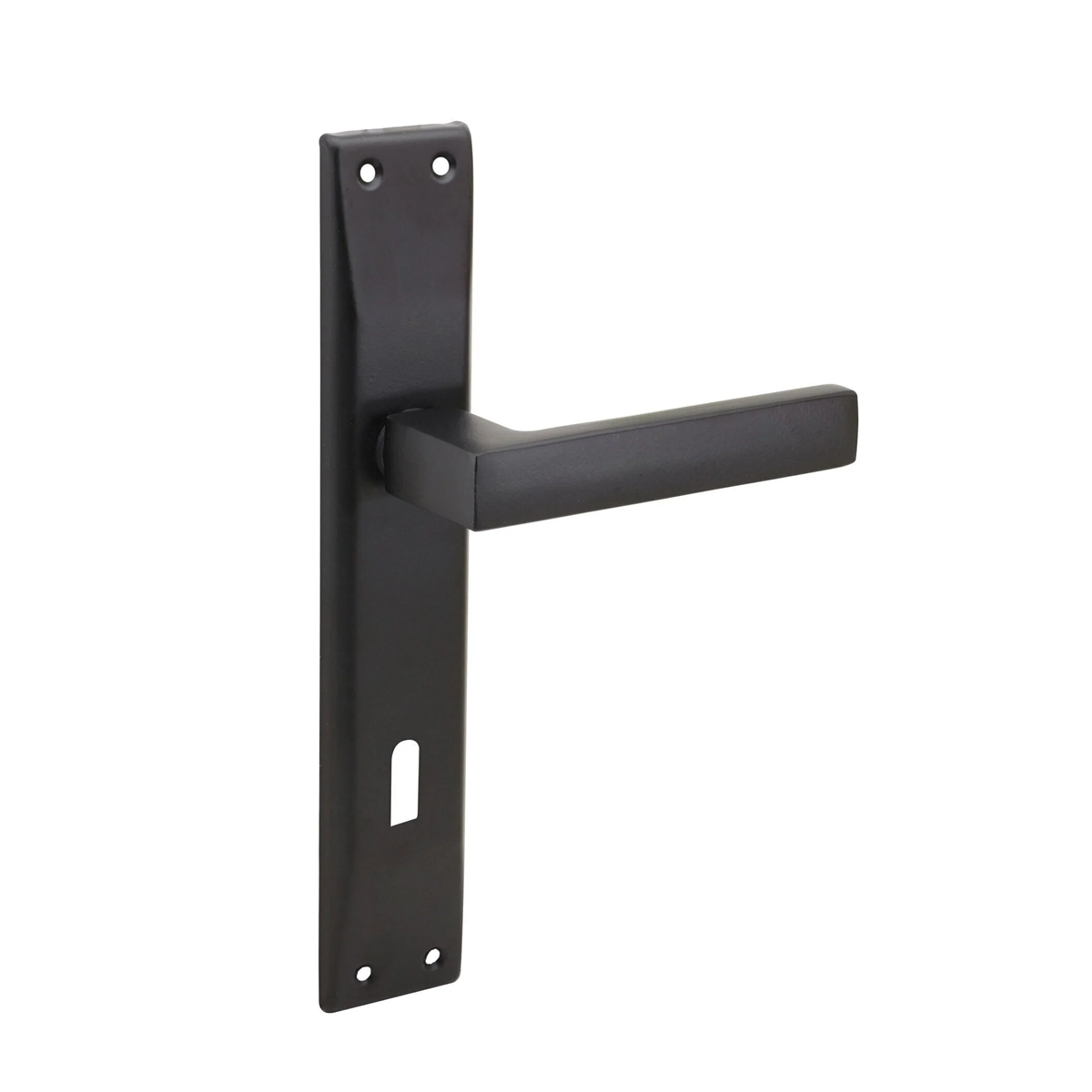 Hira Konak Bilge Mat Siyah Kapı Kolu Alüminyum Oda