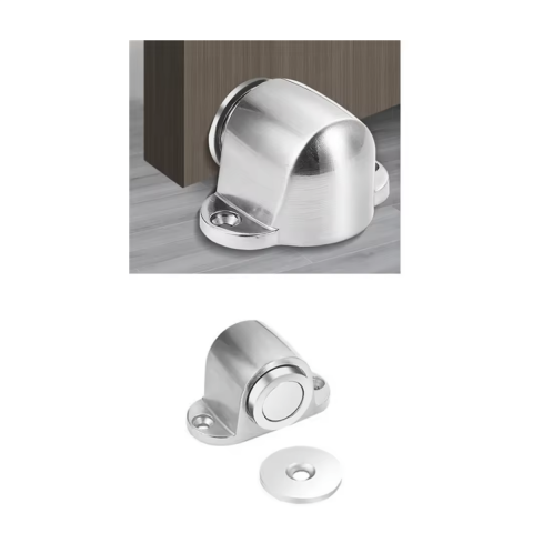 Mıknatıslı Yer Kapı Tamponu Stoper Krapı Kapı Tutucu İnox