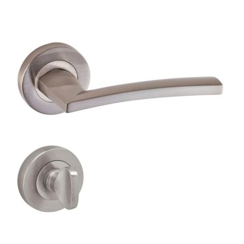 Doğanlar Rodos Lüx Rozetli Kapı Kolu Saten Wc