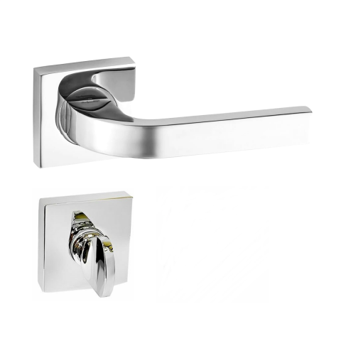 Doğanlar Tutku Lüx Rozetli Kapı Kolu Krom Wc