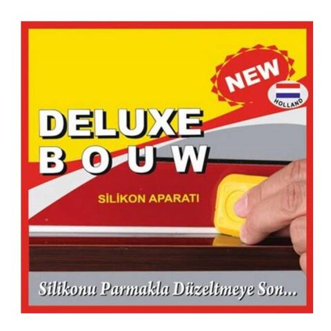 Silikon Mastik Derz Çekme Aparatı Orjinal Deluxe Bouw 5 Parça