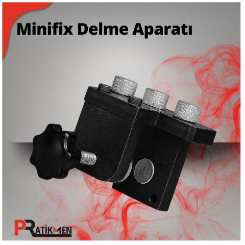 Pratikmen Minifix Delme Aparatı Metal