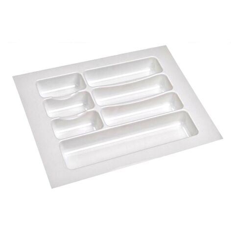 2 Adet Çekmece İçi Kaşıklık 37 x 49 cm Beyaz Mutfak Çekmece Düzenleyici