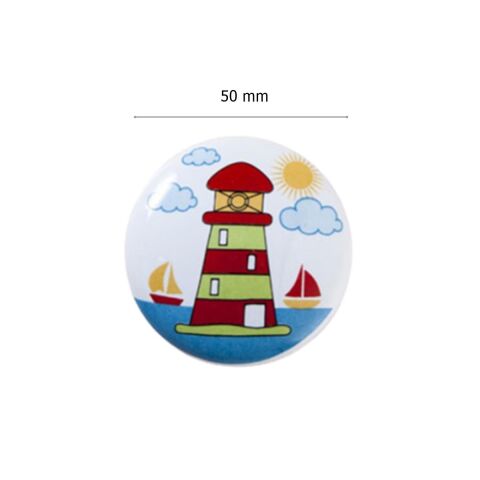 Porselen Düğme Kule Çocuk Odası Mobilya Dolap Kulp