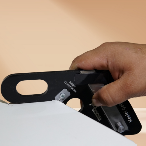 Pratikmen Kenar Bandı Temizleme ve Pah Alma Aparatı