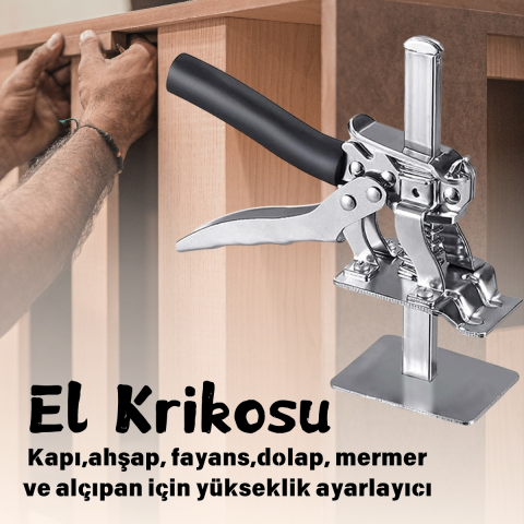 Pratikmen Çok Amaçlı El Krikosu Ahşap, Fayans, Kapı ve Dolap için