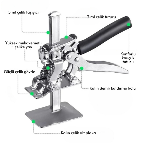 Pratikmen Çok Amaçlı El Krikosu Ahşap, Fayans, Kapı ve Dolap için