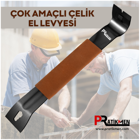 Pratikmen Çok Amaçlı Çelik El Levyesi