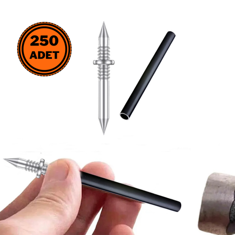 Pratikmen Çift Yönlü Döküm Paslanmaz Pervaz Duvar Çivisi 250 li