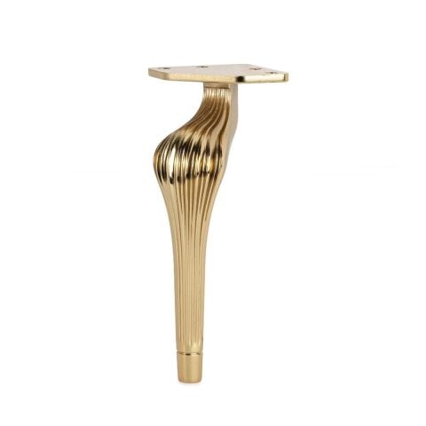 Ottoman Lüx Metal Ayak 21 cm Altın Mobilya Koltuk Ayağı
