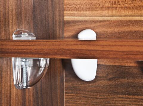 Pelikan Plastik Cam Raf Tutucu Etejer Gri Kırılmaz