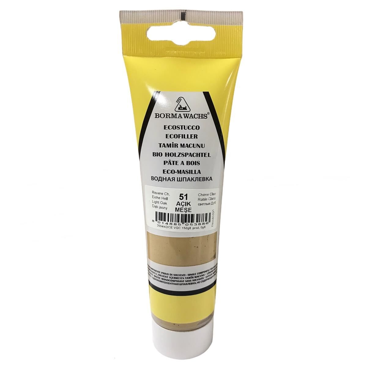 Borma Wachs Açık Meşe 200 gr Ahşap Mobilya Tamir Dolgu Macunu