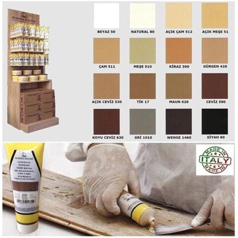 Borma Wachs Tik  200 gr Ahşap Mobilya Tamir Dolgu Macunu