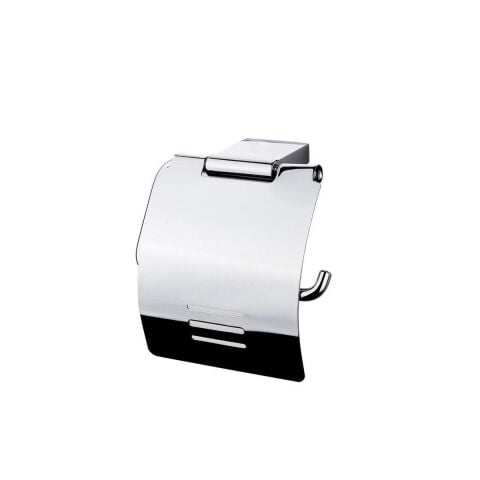 Tema Eva Serisi Banyo Kapaklı Wc Tuvalet Kağıtlığı Krom