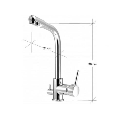 Venezia Nirvana Serisi Krom Arıtmalı Mutfak Evye Bataryası