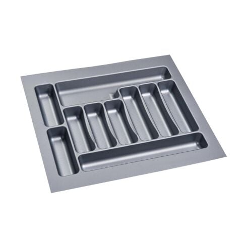 Çekmece içi Kaşıklık 55 x 49 cm Gri Mutfak Çekmece Düzenleyici