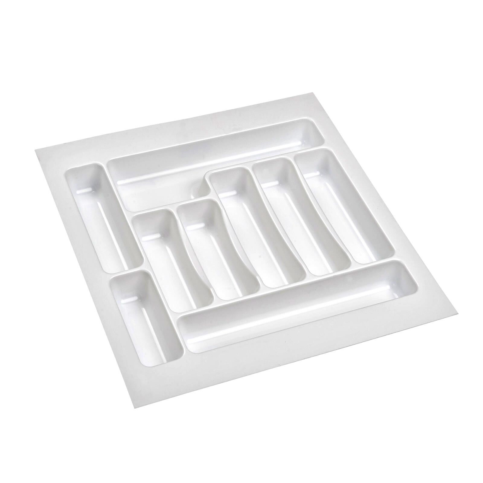 Çekmece İçi Kaşıklık 47 x 49 cm Beyaz Mutfak Çekmece Düzenleyici