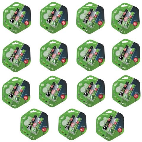 15 Adet Zipper Glue İran Malı Çift Karışımlı Yapıştırıcı 16 Gr Şeffaf