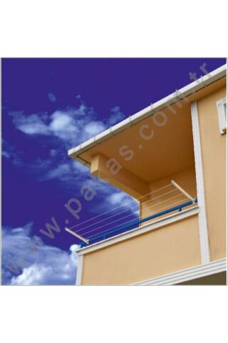 Pakas Balkon Çamaşır Kurutma Askısı Askılığı Kare Profil Pks 02