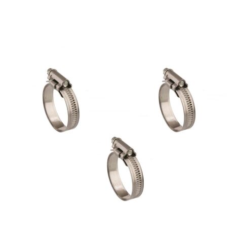 Mikalor 3 Adet W2 Hortum Kelepçesi 8-16 mm 430 Klt. Paslanmaz