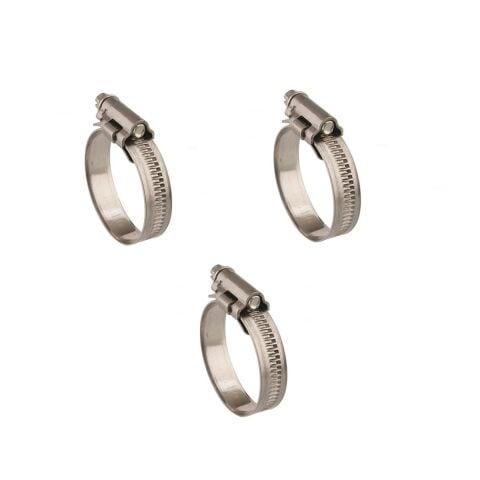Mikalor 3 Adet W2 Hortum Kelepçesi 12-22 mm 430 Klt. Paslanmaz