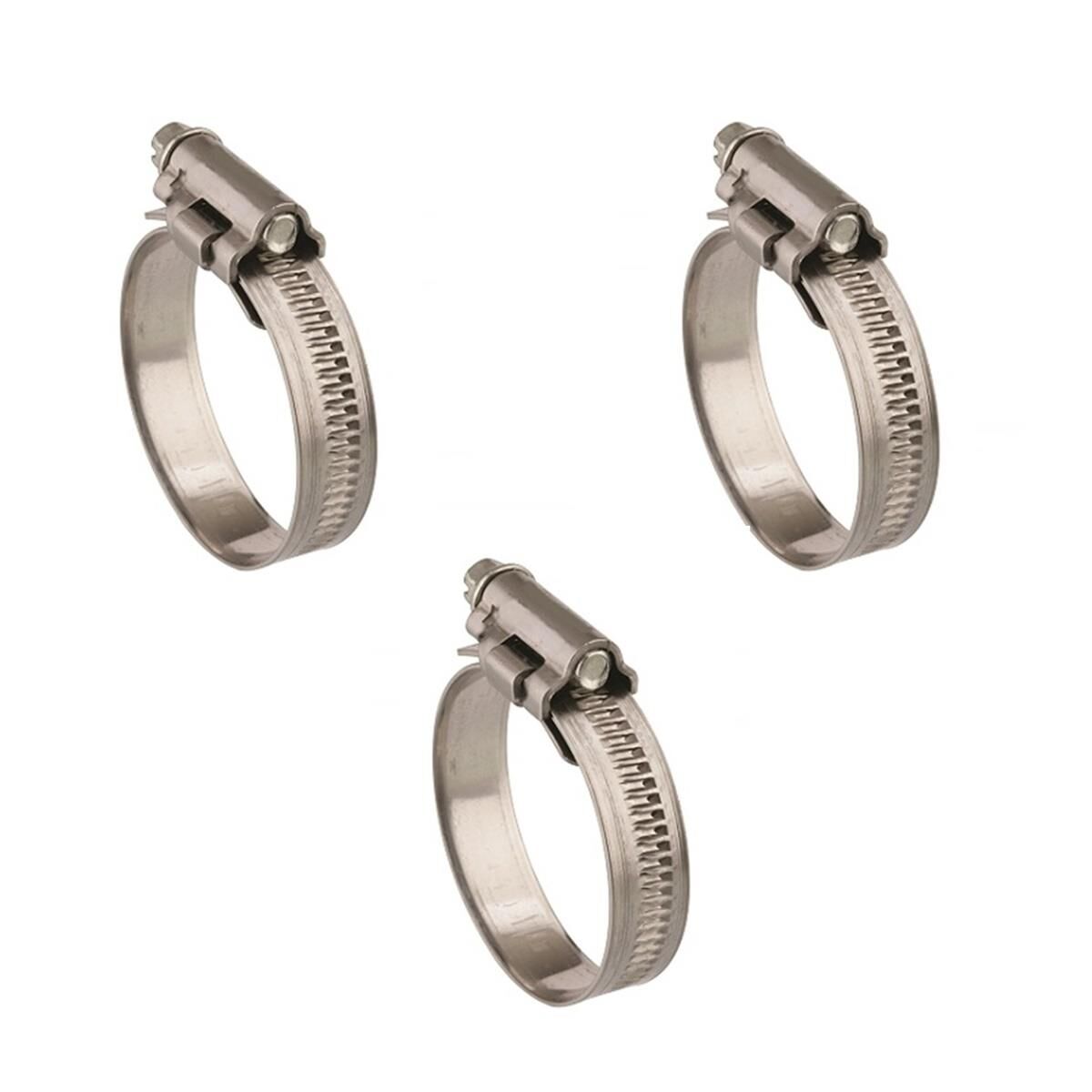 Mikalor 3 Adet W2 Hortum Kelepçesi 20-32 mm 430 Klt.Paslanmaz