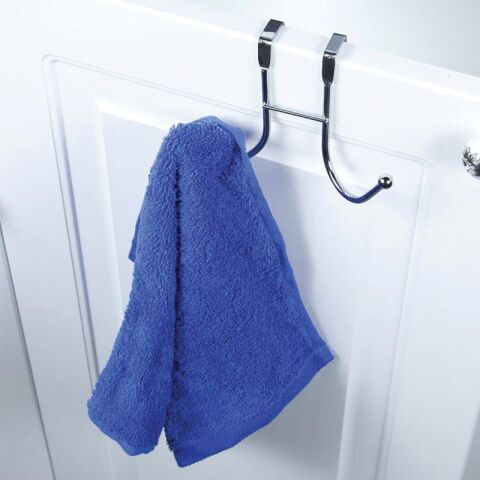 Tekno Tel Smart Fix Geçmeli İkili Banyo Havlu Askısı SF-236 Krom