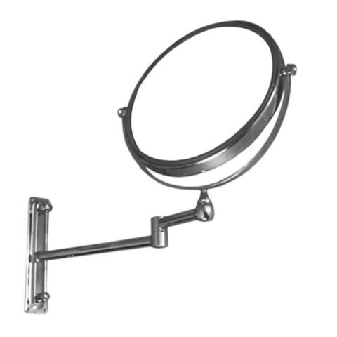 Tema Marka Mafsallı Büyüteçli Makyaj Aynası Paslanmaz Krom